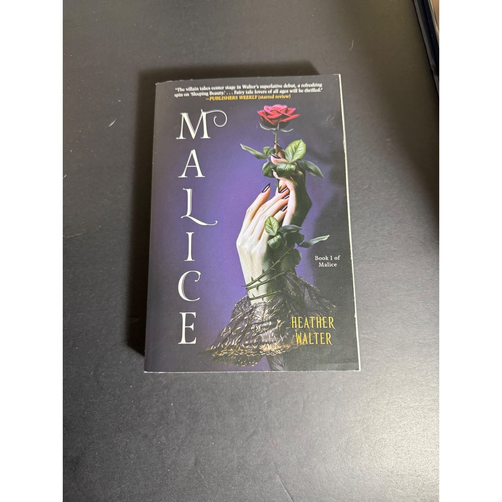Malice by Heather Walter Paperback 2022 Dark Fantasy Sleeping Beauty Retelling